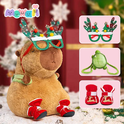 Adorable plush toy set featuring a larger figure with two smaller companions, designed for comfort, play, and gifting.