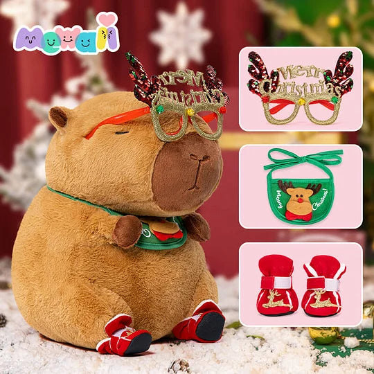 Adorable plush toy set featuring a larger figure with two smaller companions, designed for comfort, play, and gifting.