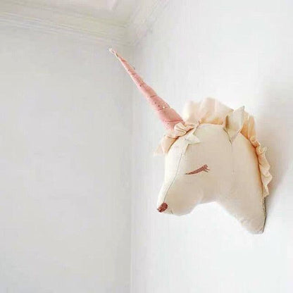 A decorative elephant wall hanging with an elegant design, featuring detailed craftsmanship and a whimsical touch, perfect for nurseries, kids' rooms, or as unique home decor.