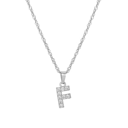 Amelia | Women's Personalized Initial Necklace | Sparkling Elegance Necklace