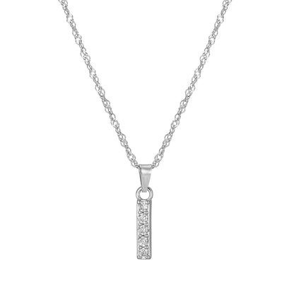 Amelia | Women's Personalized Initial Necklace | Sparkling Elegance Necklace