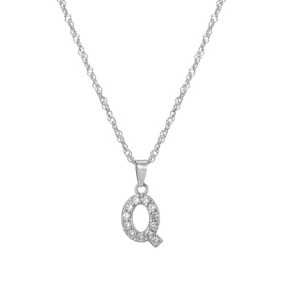 Amelia | Women's Personalized Initial Necklace | Sparkling Elegance Necklace