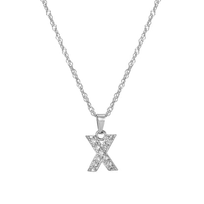 Amelia | Women's Personalized Initial Necklace | Sparkling Elegance Necklace