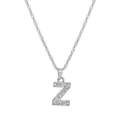Amelia | Women's Personalized Initial Necklace | Sparkling Elegance Necklace