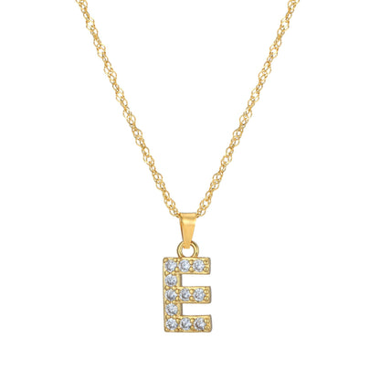 Amelia | Women's Personalized Initial Necklace | Sparkling Elegance Necklace