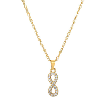 Amelia | Women's Personalized Initial Necklace | Sparkling Elegance Necklace